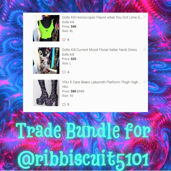 Trade for @ribbiscuit5101 only! - Picture 1 of 1